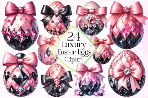 Download Luxury Easter Eggs Sublimation Clipart - Easter eggs sublimation Collection