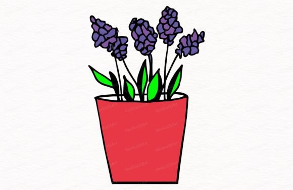 Download Flower Illustration, Violet Flowers - Violet flowers Collection
